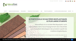Desktop Screenshot of natureplast.eu