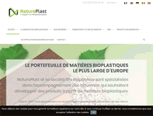 Tablet Screenshot of natureplast.eu